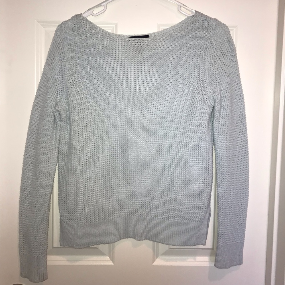 Baby Blue Gap Knit Sweater